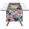 Excelsa Tovaglia Runner, Cotone, Decoro Tropical, 45 x 140