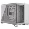 Corsair 2500X White Micro-ATX Vetro Temperato No-Power minITX/mATX