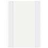 Rotho Babydesign Materassino fasciatoio con bordo rialzato, Da 0 mesi, 70x50x10cm, Bianco, 200990001