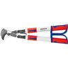 KNIPEX Cesoia per cavi (sistema a cricchetto) con manici telescopici con impugnature multicomponente 570 mm, 95 32 038