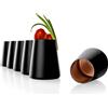 Stölzle Lausitz Bicchieri Nero/Bronzo Power Set di 6, 380 ml - Bicchieri Moderni per Acqua, Vino, Cocktail & Succhi - Cristallo di Alta Qualità - Lavabili in Lavastoviglie e Antiurto, Made in Germany