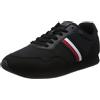 Tommy Hilfiger CORE LO RUNNER FM0FM04504, Uomo, Nero (Black), 40 EU