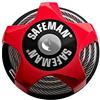 Safeman Serratura a cavi SAFEMAN®, serratura per biciclette, serratura a scomparsa, serratura - serratura multifunzione con chiave