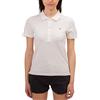 Tommy Hilfiger 1985 SLIM PIQUE POLO SS WW0WW37823, Donna, Bianco (Ecru), L