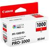 Canon Originale Cartuccia Canon PFI-1000R (0554C001) rosso - 947666