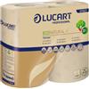Lucart Carta igienica Lucart Eco Natural - 2 veli - Ø 12,5 cm x 44 m - 400 fogli (conf. 4)