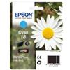 Epson Originale Cartuccia Epson 18/blister RS+AM+RF (C13T18024020) ciano - Y09576