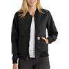 Carhartt, Giacca Rugged Flex® in cotone canvas, Relaxed Fit Donna, Nero, XS