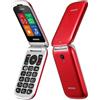 Brondi Stone+ 6.1 cm (2.4") Rosso Telefono cellulare basico