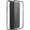 Blackrock Black Rock - Custodia protettiva 360° Glass per Apple iPhone Xs Max, protezione perfetta, design sottile, in plastica, cover 360°, colore: Nero