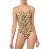 Goldenpoint Bikini Donna Costume Intero Serie Tiger, Multicolor, Taglia 2