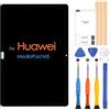 ARSSLY per Huawei MediaPad M5 Lite 10 LCD - Display Schermo Sostituzione digitalizzatore touch screen per Huawei M5 Lite 10,1 pollici BAH2-W19 BAH2-L09, nero