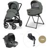 Inglesina System Quattro Inglesina Aptica XT con Darwin Recline + Base Isofix 360° Taiga Green