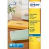 AVERY Etichette poliestere trasparenti opache AVERY QuickPEEL™ 63,5x38,1 mm - 21 et/foglio - inkjet conf. 25 ff J8560-25