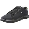 Tommy Hilfiger Sneakers con Suola Preformata Uomo Scarpe, Nero (Black), 40 EU