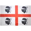 AZ FLAG BANDIERA SARDEGNA INDIPENDENTISMO SARDO 90x60cm - BANDIERA SARDISMO 60 x 90 cm foro per asta - AZ FLAG