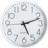 SURPN Orologio da Parete, Silenzioso, Senza ticchettio, Piccoli Orologi da Parete da 25,4 cm, Orologio da Parete Rotondo Moderno Decorativo Alimentato a Batteria per Ufficio, Casa, Cucina, Soggiorno