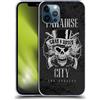 Head Case Designs Licenza Ufficiale Guns N' Roses Paradise City Vintage Custodia Cover in Morbido Gel Compatibile con Apple iPhone 12 / iPhone 12 PRO