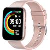 ANCwear Smart Watch per Uomini e Donne, 1.7 Pollici Full Touch Screen Fitness Watch con frequenza cardiaca 24 Ore, IP68 Impermeabile Smartwatch con 24 modalità Sportive, contapassi per Android iOS.