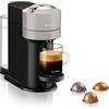 Nespresso Krups XN910B Vertuo Next Nespresso, Macchina del caffé, 30 secondi di riscaldamento dell'acqua, Spegnimento Automatico, Connettività Bluetooth e Wi-Fi, Argento