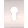 EAI Riparazione Bocchetta Chiave Foro Piastra Di Copertura Euro Profilo Autoadesivo Fix Acciaio Inox Satinato 65 x 47mm