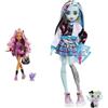 Monster High - Clawdeen, bambola con accessori e gattino, snodata e alla moda &