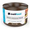 Cellfast Bordo da giardino dritto, diverse lunghezze e colori disponibili 10 cm x 9 m marrone