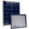K2 STORE - Faro Led 600W Con Pannello Solare E Telecomando Da Esterno Giardino Viale Luce 6000k Bianco Freddo IP67 Impermeabile Pannello Solare Kit Fissaggio