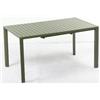 Amicasa Tavolo da Giardino Allungabile Alluminio 140-180x80x75h cm LY AT 306VO