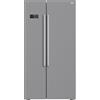 Beko PRONTA CONSEGNA - SPEDIZIONE IMMEDIATA Frigorifero Side by Side 2 Porte Total No Frost Classe F Altezza 179 cm Finitura Inox Beko GN163130PTN