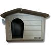 PetUp Cuccia per cani in plastica da esterno EcoHouse PetUp - 60x51x41 cm - Cucce per cani da esterno - 1° ORDINE? scegli lo sconto BZR5 / BZR20 + 200 punti fedeltà