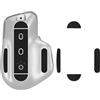 kwmobile Set Piedini di Ricambio per Mouse Compatibile con Logitech MX Master 3 / 3S Mouse - Gommini nero - per Maggiore Controllo e Scorrevolezza