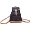 Louis Vuitton Pre-Owned - Zaino Montsouris mini 2001 - Donna - tela/pelle - Taglia unica - Marrone