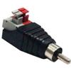 Dahua KK-352 Connettore RCA maschio con terminale ad innesto