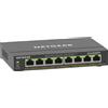 Netgear Switch Netgear Gigabit Ethernet (10/100/1000) PoE 8 port Gestito L2/L3 [GS308EPP-100PES]