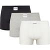 Calvin Klein Jeans Calvin Klein Trunk Bóxer, Grey Heather/Black/Snow Heather, L, Uomo