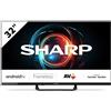 Sharp Smart TV 32 Pollici Full HD LED Android DVBT2/C/S2 Wifi Nero 32FH8EA