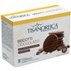 GIANLUCA MECH SPA Tisanoreica Biscotti al Cioccolato ad alto contenuto di proteine e fonte di fibre - 4 confezioni da 4 biscotti