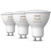 PHILIPS HUE 3 LAMPADINE GU10 4,3W WHITE AND COLOR AMBIANCE 929001953115 34276700 [15218]