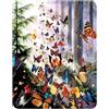 Calamita 3D LiveLife - Battito d'Ali di Deluxebase. Calamita da Frigo 3D Lenticolare con Farfalla. Decorazioni magnetiche per bambini e adulti con opera d'arte del celebre artista Michael Searle