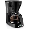 Melitta 1010 - 14 macchina per caffè, Timer programmabile, funzione mantenimento in caldo ezeit con caraffa in vetro, 1,4 kg, 16,7 x 24,7 x 30,2 cm, colore: nero