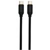 Mediacom MD-C101 Cavo USB Type-C/Type-C 3A 1m 60W Nero