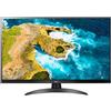 Lg Monitor TV Smart 27" Full HD LED 14 ms Web OS Nero 27TQ615S-PZ