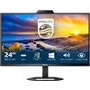 Philips Monitor PC 23.8" Full HD LED Webcam e Mic Nero 24E1N5300HE/00