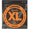 D'Addario ECG23 Chromes Extra Light