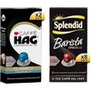 Splendid Capsule Espresso Barista (80 caps) + Hag Decaffeinato Espresso Classico (20 caps) - Totale 100 Capsule in Alluminio - Compatibili con Macchine Nespresso®* original