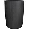 Scheurich Linetto High 54 - Vaso da fiori rotondo in plastica riciclata, per esterni