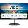 Aoc Monitor PC 23.8 Pollici 2K Classe F HDMI DisplayPorts Q24V4EA