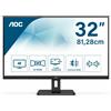 Aoc Monitor 31.5" 4K Ultra HD 350 cd/m² 60 Hz HDMI Ports U32E2N