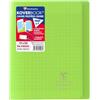 Clairefontaine 951403AMZC Koverbook 17x22cm 96p quad. grandi 90g verde